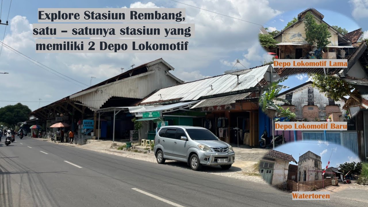 Stasiun Rembang, stasiun dengan 2 Depo Lokomotif