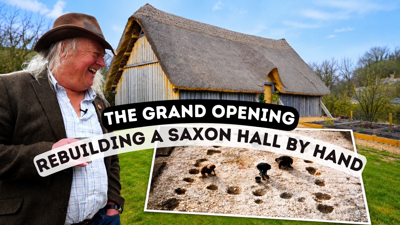 Phil Harding Opens Saxon Hall 50 Years After Helping Excavate it | Archaeology Brought to Life | 9:54 | Butser Ancient Farm | 10.1K subscribers | 30,788 views | October 22, 2026