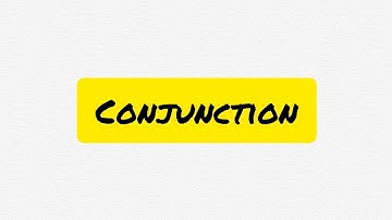 What is a conjunction? - English grammar - Competitive exams - Let