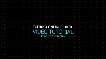 FCB1010 Online Editor Video Manual