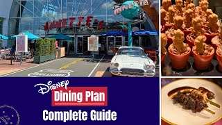 Disneyland Paris Dining Plan  - Complete Guide