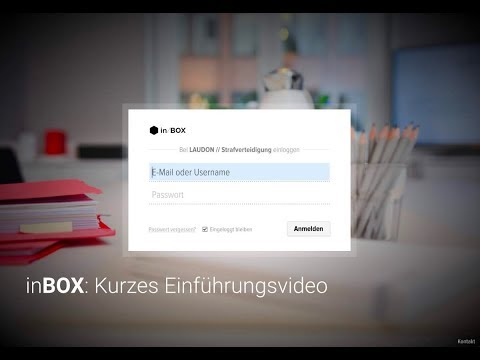 Kommunikationsportal inBOX: Kurzer Überblick