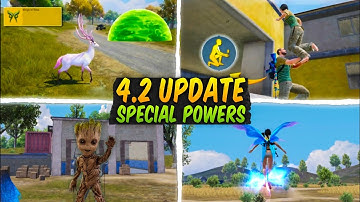 Bgmi 4.2 Update All Special Powers | Primewood Tree Explained | Kumari Gamer