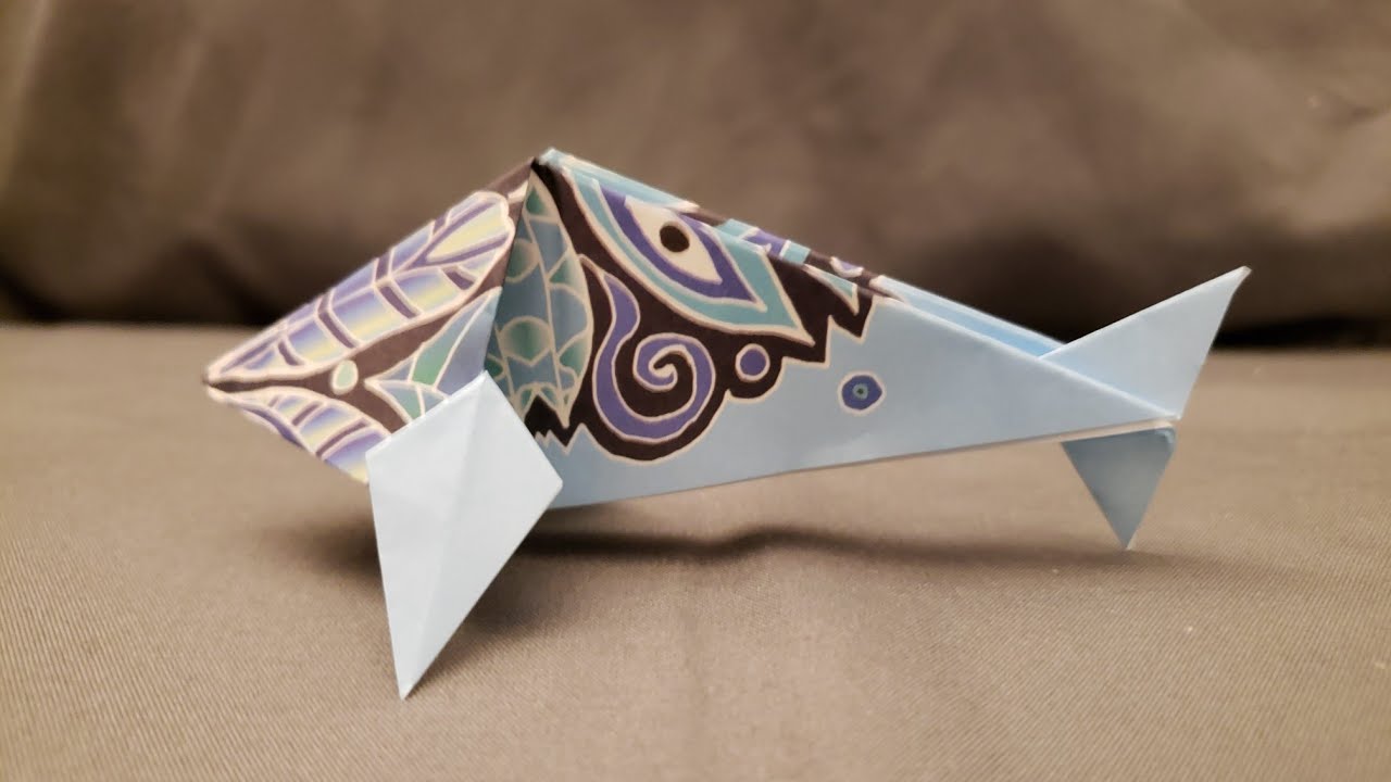 How to make a Fish - Origami Tutorial! - YouTube