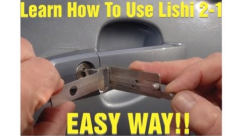 LISHI 2-1 pick (EASY WAY)