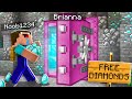 7 Ways to Gift Noob1234 with Diamonds! (Minecraft)