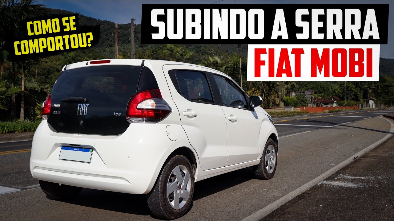 SUBINDO A SERRA COM O FIAT MOBI LIKE 2018