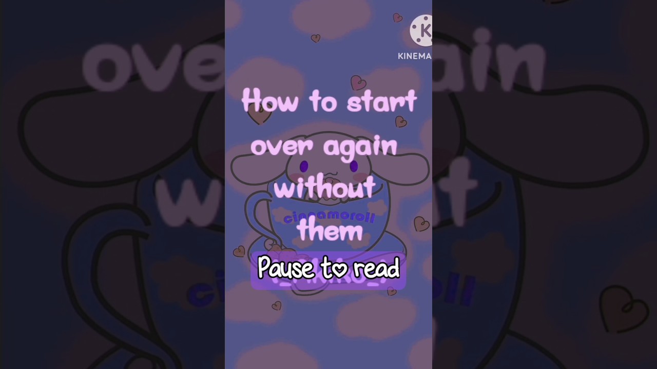 ☕🔆How to start over again🔆☕ - YouTube