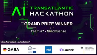 Transatlantic AI Hackathon 2023: Grand Prize Winner - Team 7 (StitchSense)