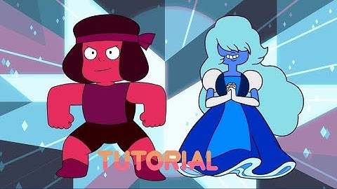 Minecraft Steven Universe Ruby and Sapphire Statues Building Tutorial