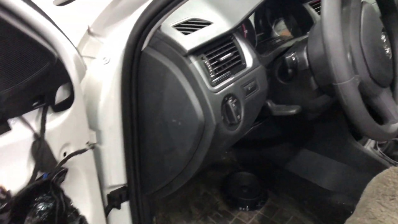 Skoda rapid шумоизоляция дверей