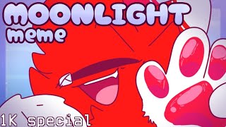 MOONLIGHT || Among us || Animation meme || 1K!❤ [flipaclip]
