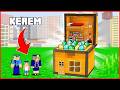 KEREM KOMİSER SANDIĞIN İÇİNE EV YAPTI! 😱 - Minecraft ZENGİN FAKİR HAYATI