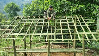 highland life. How to make ancient stilt houses with bamboo and build a new life in the wild.