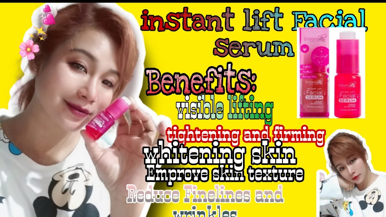 instant lift facial serum