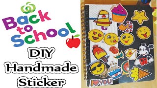 How to Make Your Own Stickers || DIY Stickers || Home Made Sticker