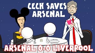 Petr Cech And Simon Mignolet Save Those Balls Arsenal 0-0 Liverpool Trailer Song Parody