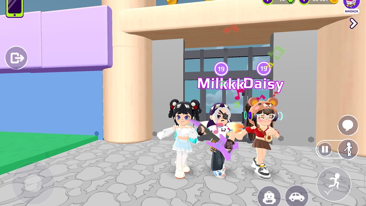 SİZİN PARKURLARINIZI OYNUYORUZ ❗ㅣDAİSY YANIMIZDA🩷ㅣ#pkxd