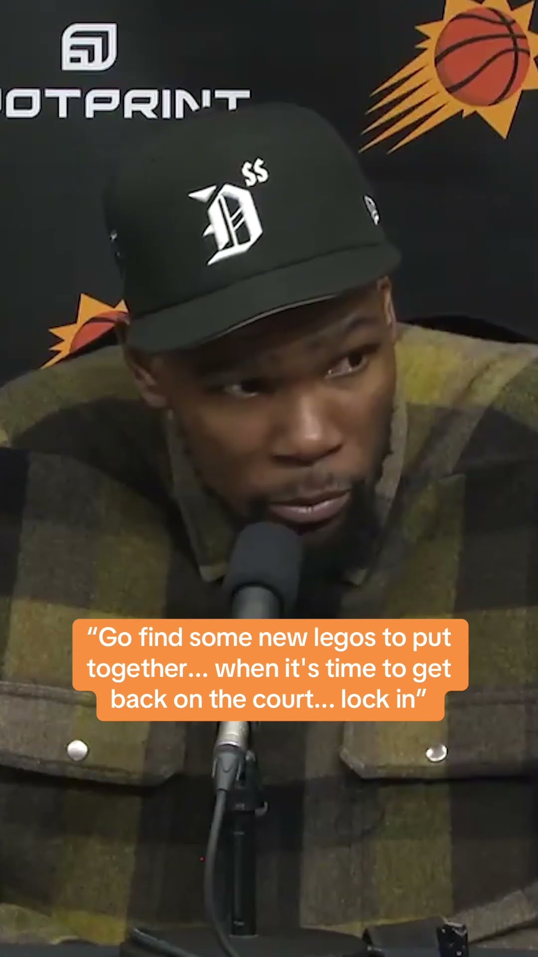 Kevin Durant delivers some wisdom to Victor Wembanyama on his road to recovery