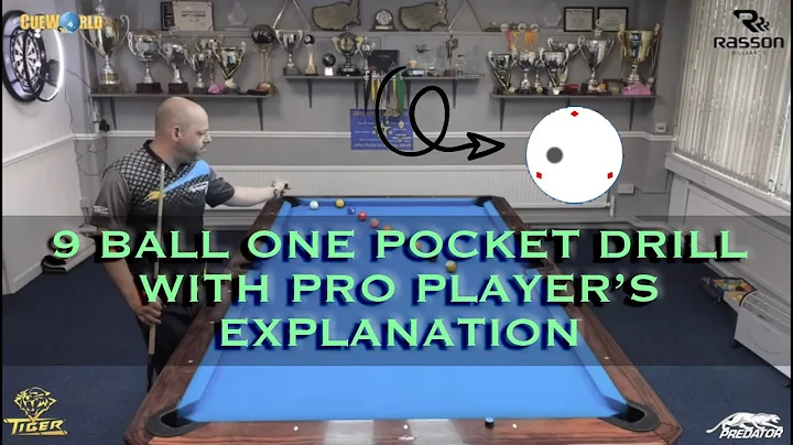 9-ball one pocket drill | EXPLAINED | Darren Appleton