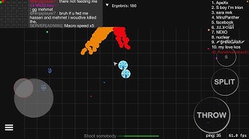 Blob.io Gameplay/Amazing Macro Mode!