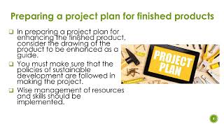 Celebrity INDL ARTS   LESSON 4 Constructing a Project Plan Profile