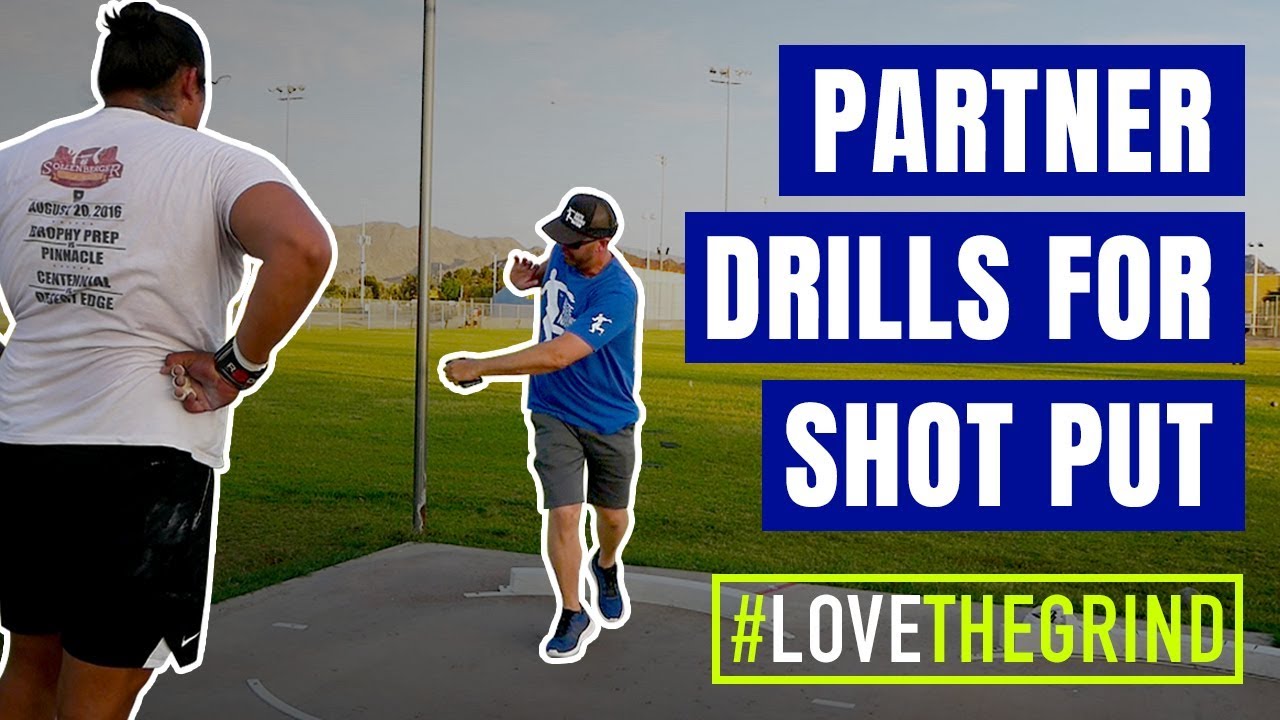PARTNER DRILLS FOR SHOT PUT!! Glide & Rotational Shot Tips Houston