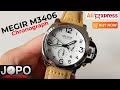 Megir m3406 luxury chronograph homage watchmegir watch reviewsubtitles