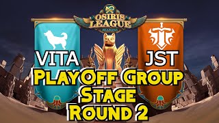 🔴 Osiris League [VITA v JST] JST Upset Alert?! | Rise of Kingdoms