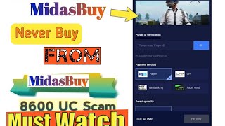 MidasBuy buying UC/BC || MidasBuy payment hack|Cheap UC Midasbuy||Real or Fake||Fake||You Must Watch