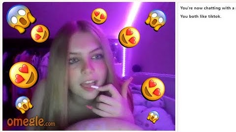 These Girls on OMEGLE are WILD