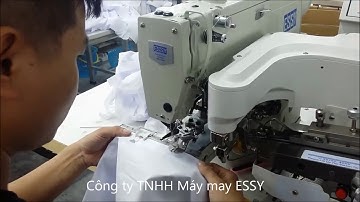 Máy đính cúc có bộ tiếp cúc tự động ESSY