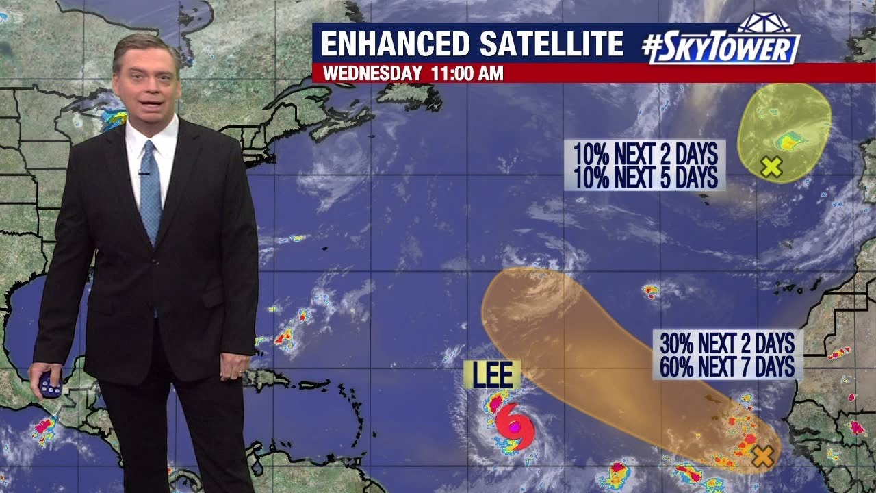 Hurricane Lee Map: Tracking the Storm's Path