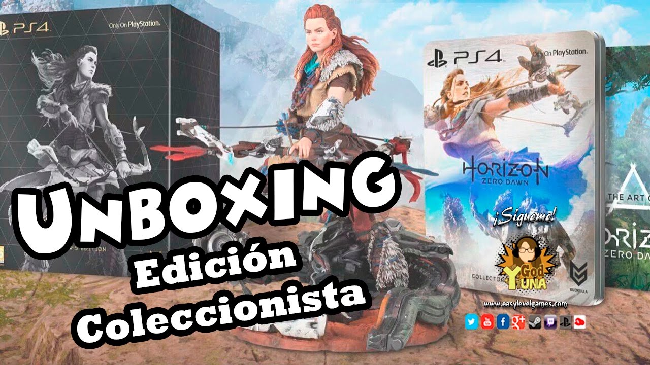 Horizon Zero Dawn - Unboxing Collector´s Edition PS4 II Español - YouTube