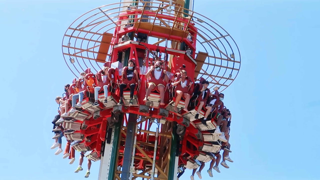 Zombillénium Tower (Offride) Video Parc Spirou Provence 2021