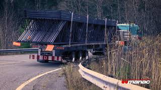 Manac | Plateforme extensible / Manac | Galvanized Extendable flatbed