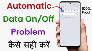 Automatic Data On/Off Problem Solve | Internet Data Automatic Turn Off | Data Band Ho Jata Hai?