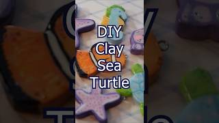 DIY Clay Sea Turtle 🐢🎨 Polymer Clay Craft