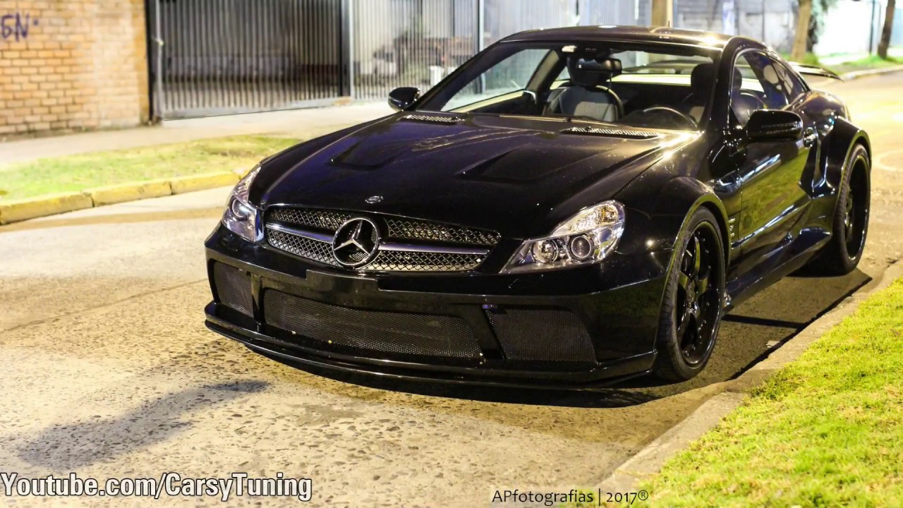 Mercedes Sl65 Amg Black Series Renntech Start Up Acceleration And Revs Youtube