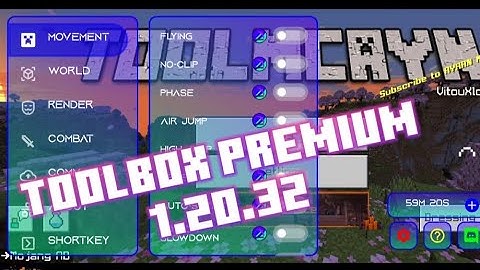 Toolbox Premium 1.20.32 For MCPE No Ads 2023!