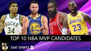 Top 10 NBA MVP Candidates Entering The 2019-20 Season Ft. LeBron James, Stephen Curry & James Harden screenshot 4