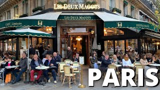 🇫🇷 Paris Ao Vivo Agora: Café de Flore e Les Deux Magots | #parisaovivo #saintgermaindespres #dicas