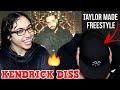 DRAKE IS WAITING FOR KENDRICK TO DROP A DISS TRACK! | Taylor Made Freestyle REACTION WITH DAD
