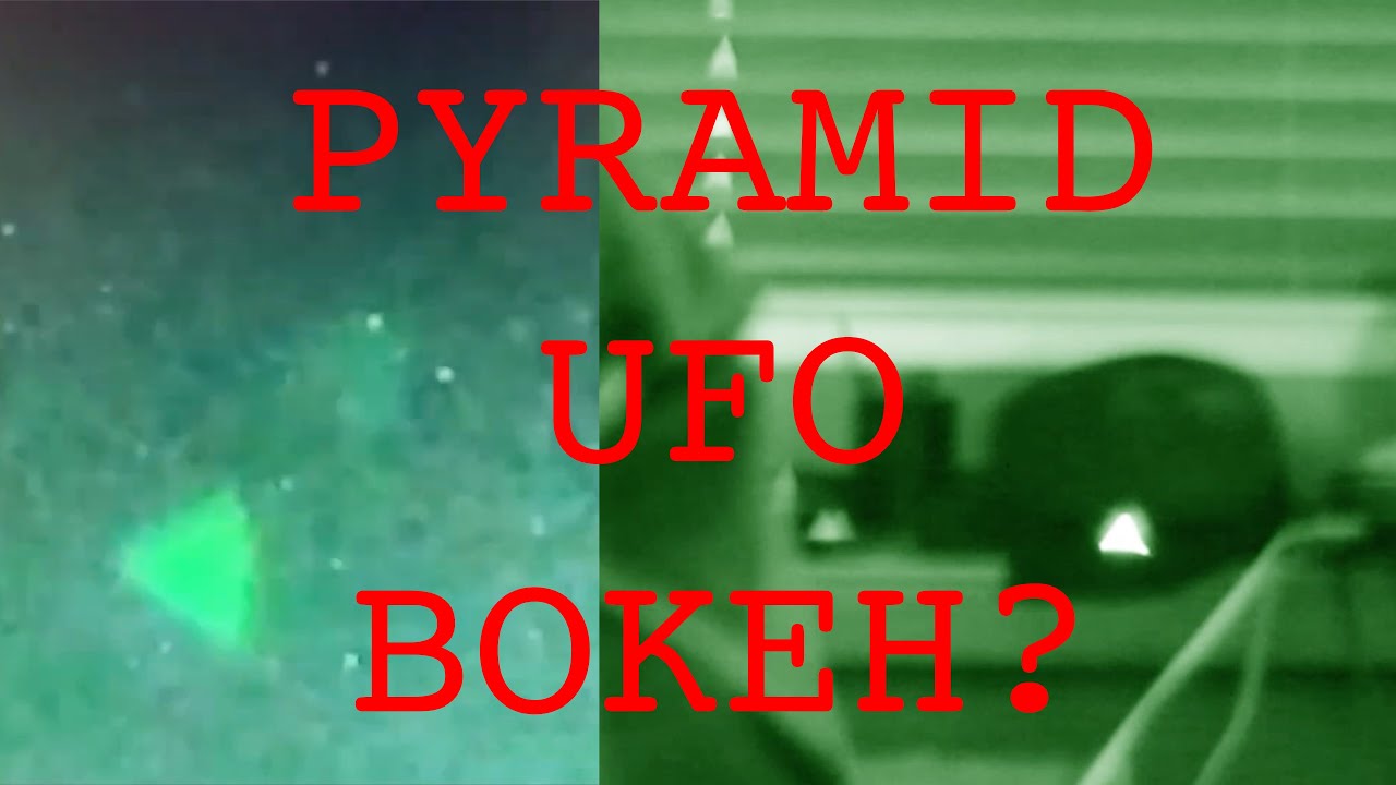 Is This Pyramid UFO just Bokeh? - YouTube