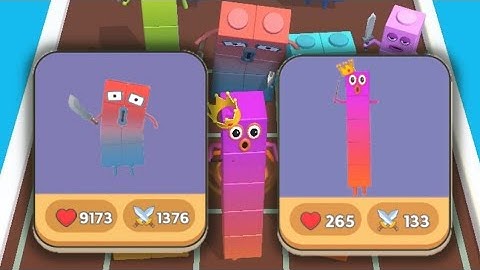 MERGE NUMBERBLOCK RUN - Merge Battles ✔️ 123456789