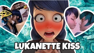 Lukanette kiss scenes (Luka and Marinette) Resimi