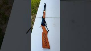THE ICONIC RED RYDER CARBINE, and DAISYS MODEL 25 PUMP ACTION BB GUN in ACTION