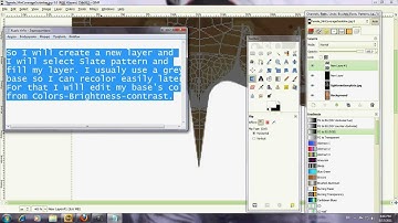 Gimp Tutorial - Dress Texture and Opacity Part1