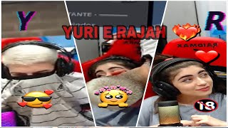 Melhores momentos da live da RAJAH com o Yuri | só resenha kkkkkkkk