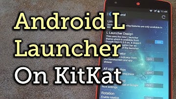 Get the New Android L Launcher on KitKat - Nexus 5 + Other Android Devices [How-To]